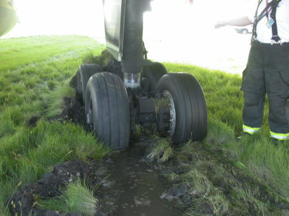 Photo 07. Rear View of Left Main Landing Gear.