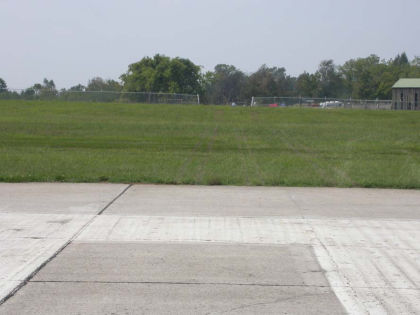 Figure 3: Departure End of Runway 26 Looking West
