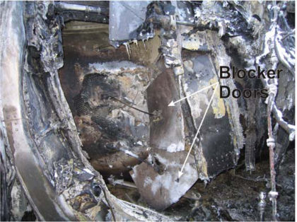 PHOTO 15: INNER BARREL EXIT HOLE (right)