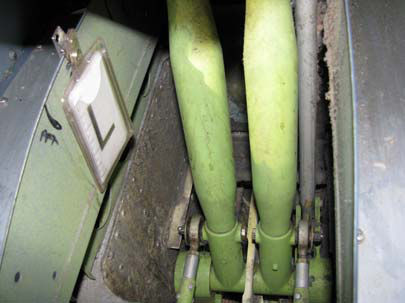 Figure 8 Photograph's of rudder pedal control (2 of 4)