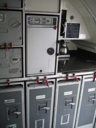 Photo 24. Forward galley at door 1R