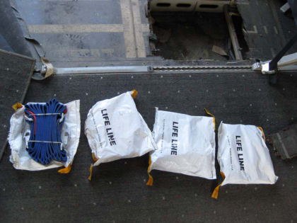 Photo 62. Life line after removal from its plastic pouch