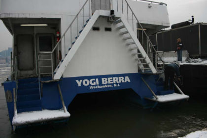 4. View of the Stern of NYWW ferry “Yogi Berra”