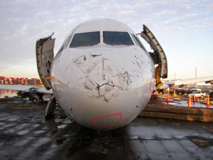 Photo 2 — Radome damage.