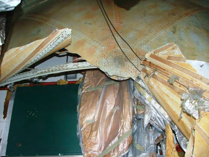 Photo 12 — Aft pressure bulkhead.