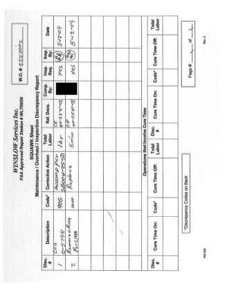 Survival Factors 6 - Attachment 3, Winslow 1R pack photos & FAA Form 8130-3 — page 9 of 11