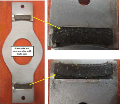 Figure 13 Brake plate assembly