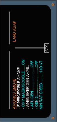 ECAM checklist after 5 minutes — page 159 of 212 (23 of 26)