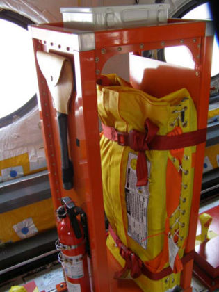 Photograph 1: Emergency equipment station (from sistership).