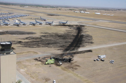 Figure 4 Overview of Wreckage Path from Final Position