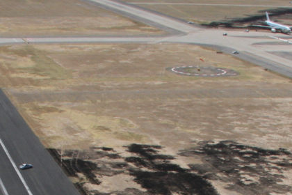 Figure 5 Wreckage Path From Takeoff Runway