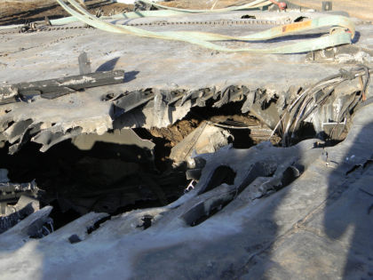 Figure 41 Center Wing Box Damage