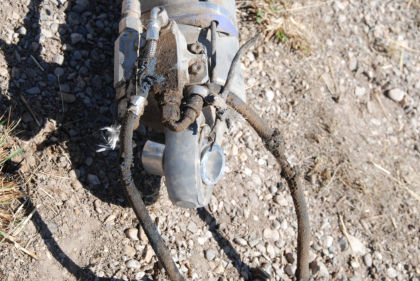 Figure 87 Left Main Gear Side Brace Actuator