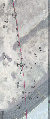 Figure 93 Wreckage Distribution (Expanded Area 2)