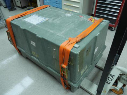 Figure 1: Container as received