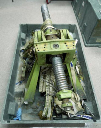 Figure 6: Container cover removed, opposite end (right)