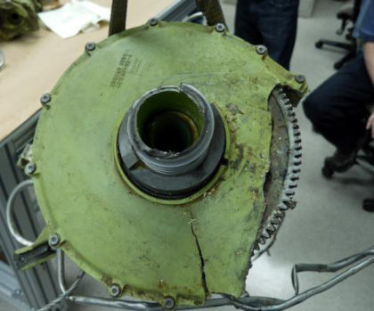 Figure 22: Actuator assembly, top view
