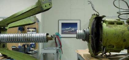 Figure 40: Ballscrew sections aligned