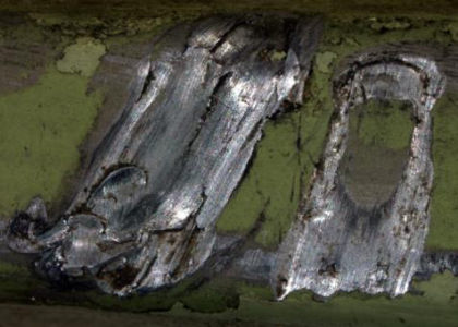 Figure 65: Forward yoke witness marks