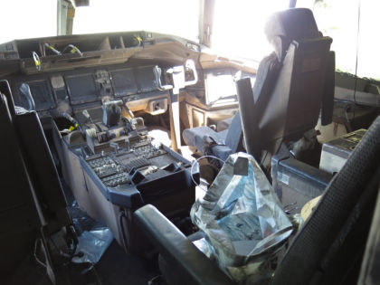 Photo 26. Cockpit.