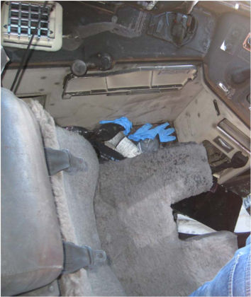 Photo 27. Captain’s seat.