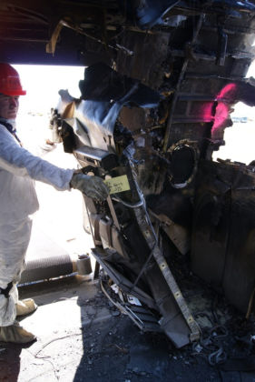 Photo 51. Aft-facing F/A jumpseat L2A.