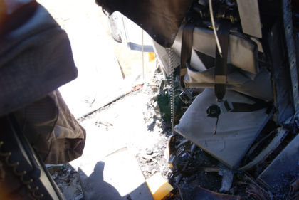 Photo 52. Aft-facing F/A jumpseat L2A.