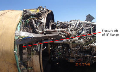 Photo 6- Fan Case Ovalization and Blade Damage — page 8 of 20 (2 of 2)