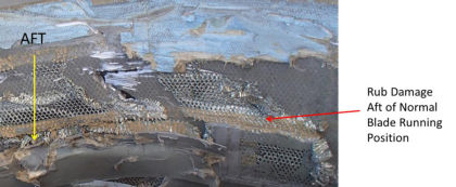 Photo 8- Fan Rub Strip- (Left) 6 o'clock, (Right) 12 o'clock — page 9 of 20 (2 of 2)