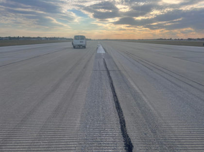 INVESTIGATIVE PHOTOGRAPHS - RUNWAY MARKS — page 2 of 18