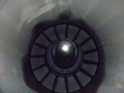 Photo No. 6: View of the front of the engine showing all of the fan blades — page 10 of 41 (2 of 2)