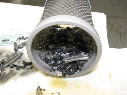 Figure 8. RGB oil scavenge sump strainer