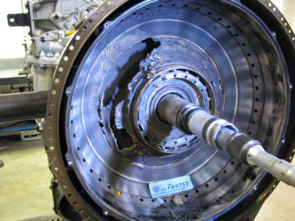 Figure 24. GGC with combustion outer liner removed (1 of 3)