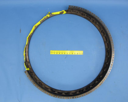 Figure 20. NGV support, forward flange, viewed looking aft