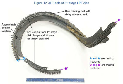 Metallurgical Investigation of Spirit Airlines V2500-A5 Engine No. V12069 — page 25 of 35