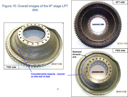 Metallurgical Investigation of Spirit Airlines V2500-A5 Engine No. V12069 — page 28 of 35