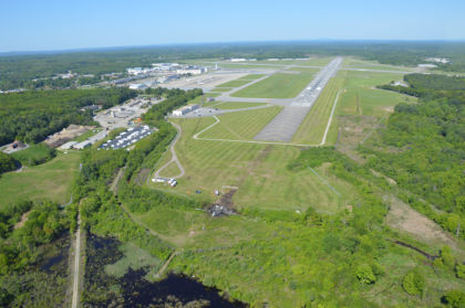 Photo 3 – Aerial Photograph 3 – Accident Site Overview 2 (Courtesy of Mass State Police)