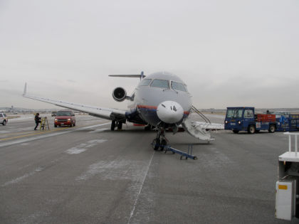 Photo 1. View of Aircraft on the Runway