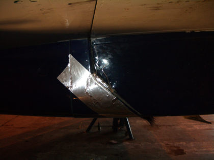 Photo 7. Landing Gear in Retracted Position