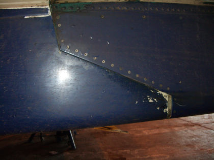 Photo 10. Landing Gear Door Clearance to Fairing