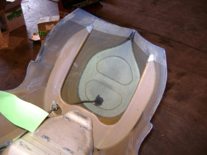 Figure 3 Exemplar tail fairing looking aft
