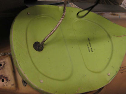 Figure 18 Aft side of aluminum bulkhead