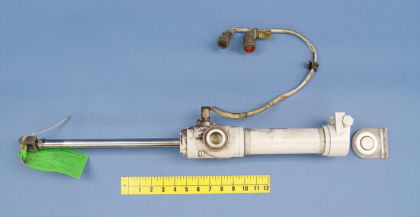 Figure 1. The nose landing gear actuator received for examination.