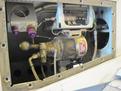 Photo 3 - Number Three Hydraulic Pump Installed in N866AS